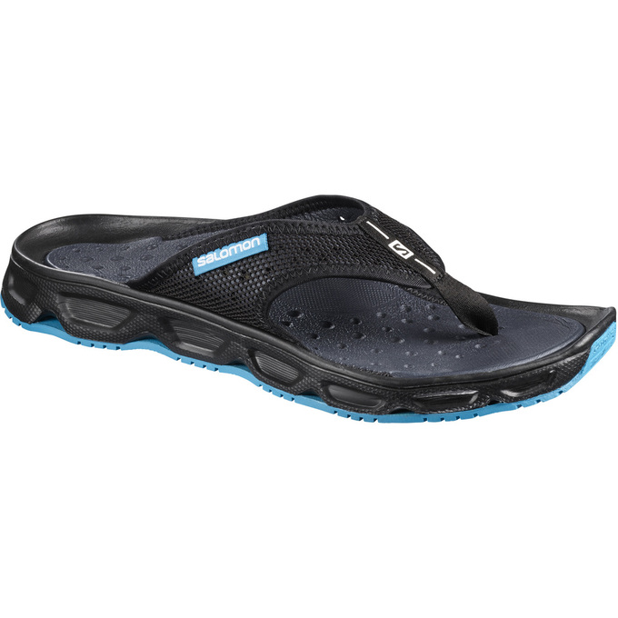 Salomon Israel RX BREAK - Mens Sandals - Black/Blue (KLGN-15679)